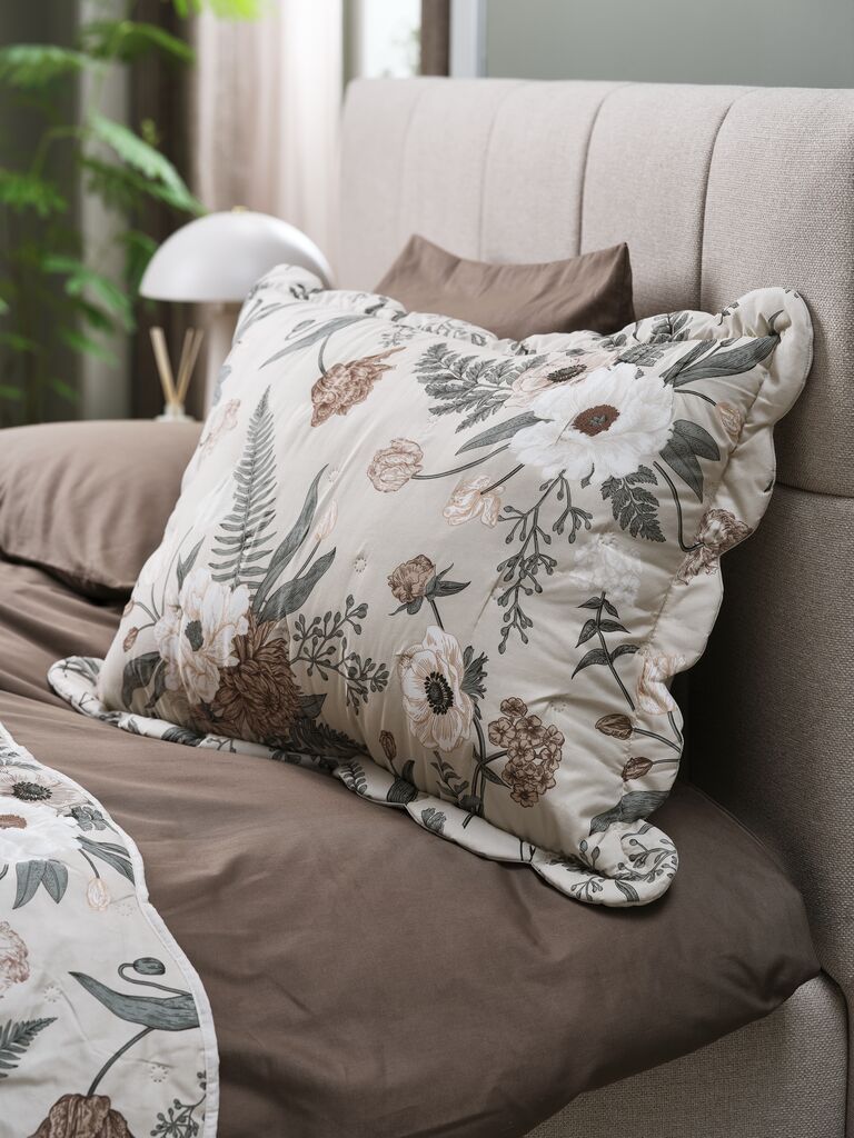 Gối tựa lưng | STORKLOKKE | polyester | be | R50xD70cm