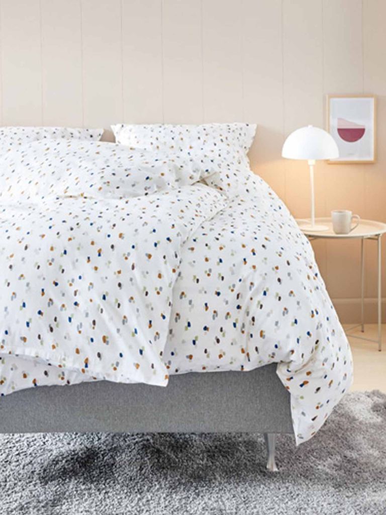 Bộ vỏ chăn gối đôi cotton sateen | CLARA | nhiều màu | R200xD220cm/R50xD70cm