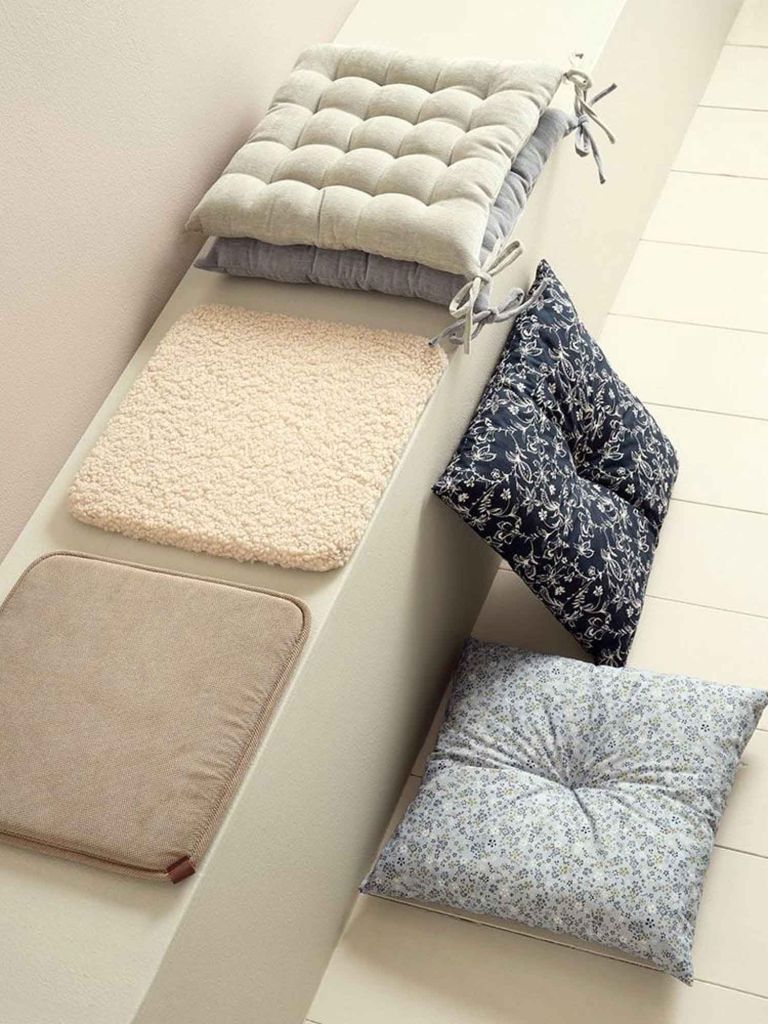 Đệm ngồi | GULLRISP | polyester | xanh | R40xD40xC5cm