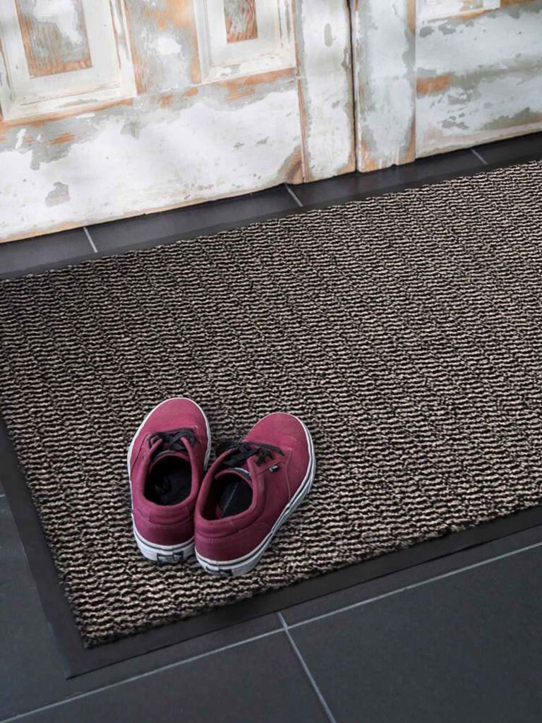 Thảm trải cửa | FRYTLE | PP | xám | R60xD120cm