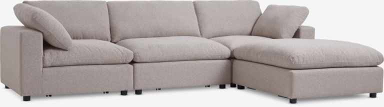 Sofa đổi góc | LYBY | vải polyester | vàng cát | R294xS98/196xC81cm