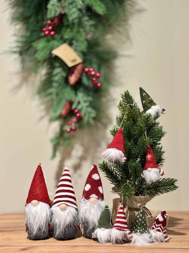 Bộ thần lùn trang trí giáng sinh Mini