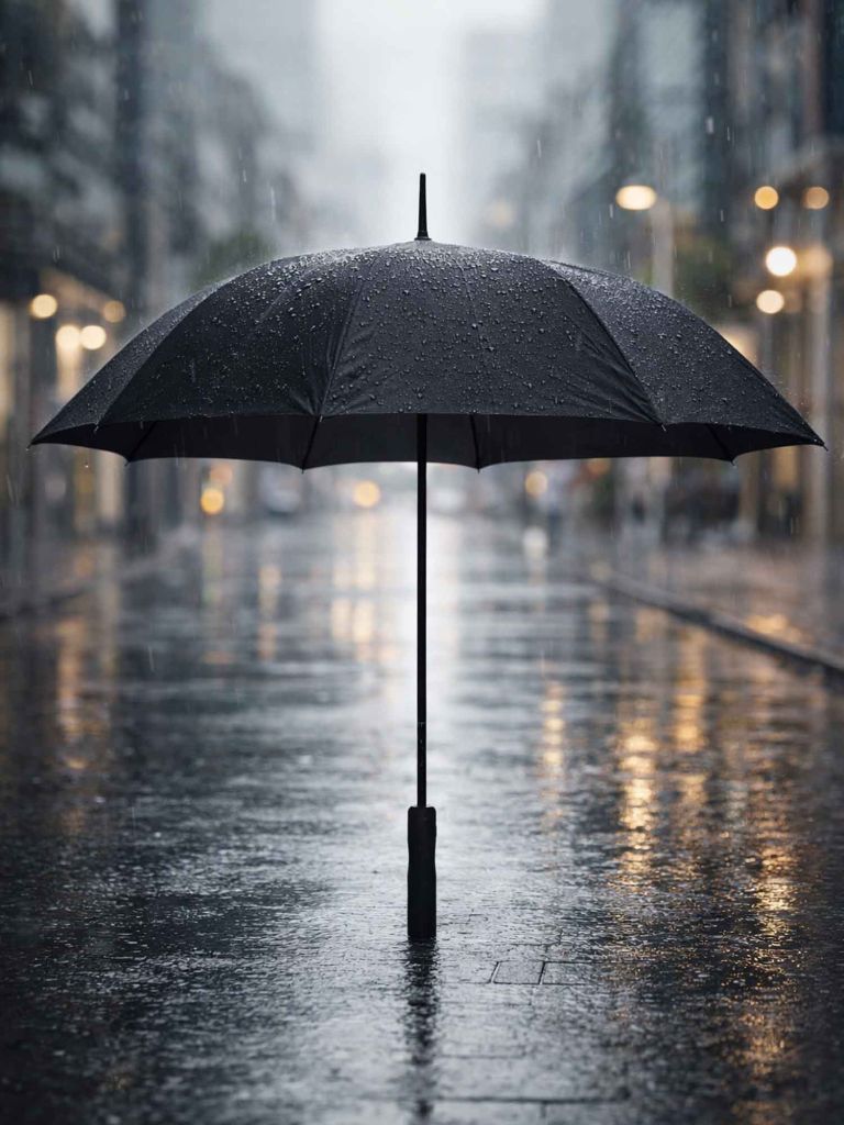 Ô | TINO | sắt/polyester | đen | Ø105xC82cm