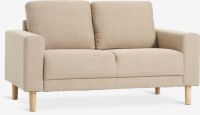 Sofa 2 chỗ | EGENSE | vải polyester | vàng cát | R142xS80xC80cm
