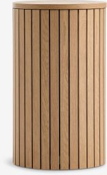 Kệ đa năng | SPODSBJERG | gỗ công nghiệp/thép | màu sồi | Ø35xC60cm