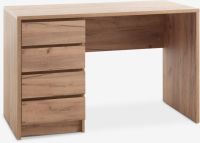 Bàn làm việc | LIMFJORDEN | gỗ công nghiệp | màu sồi | R60xD120xC76cm
