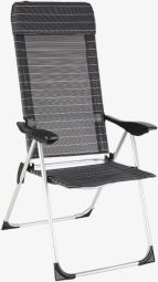 Ghế ngoài trời | THORSMINDE | nhôm/polyester | xám | R58xS72xC108cm