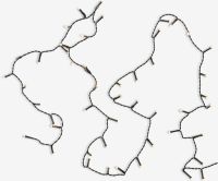 Đèn trang trí dây | SNOTRA | nhựa PVC | xanh đậm | D1495cm | 300LED