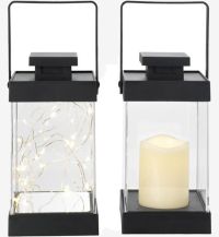 Đèn trang trí | TAFFELAND | nhựa | đen | R10xD10xC19cm