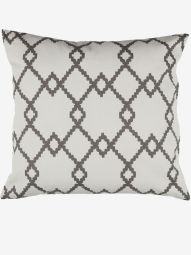 Vỏ gối trang trí | FLITTIGLISE | cotton/sợi fibre | trắng ngà | R50xD50cm