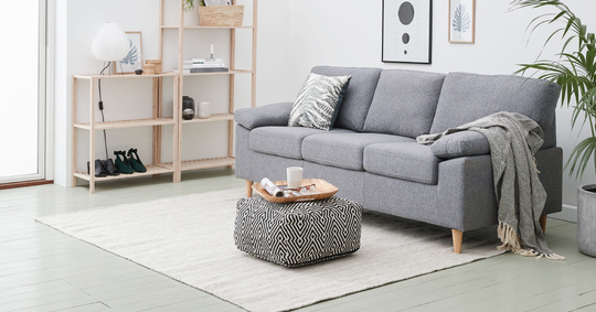 Phong cách nội thất Bắc Âu Scandinavian - ghế sofa
