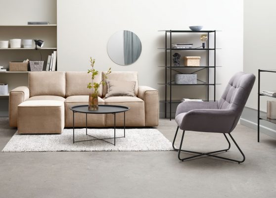 Cách bố trí phòng khách nhỏ đẹp, tinh tế với phong cách tối giản giúp mở rộng không gian hiệu quả
